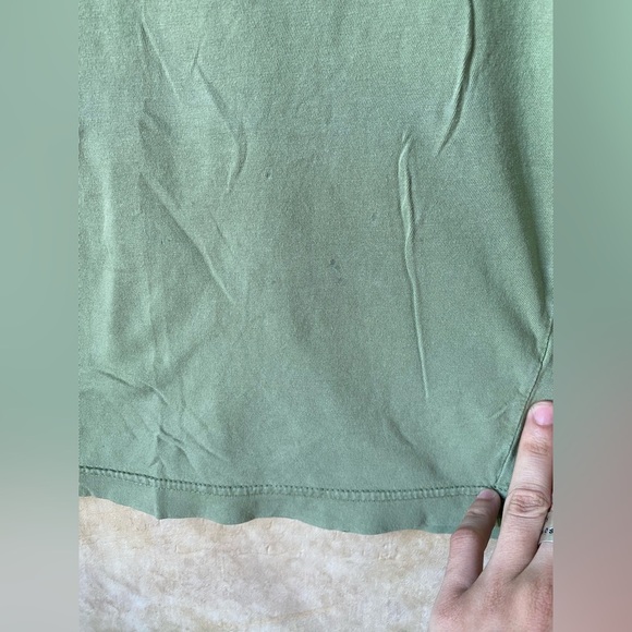 Vintage Tultex Sun Drop “Get Dropped” Green T-Shirt Unisex Y2K 90s Cotton Large - Picture 3 of 7